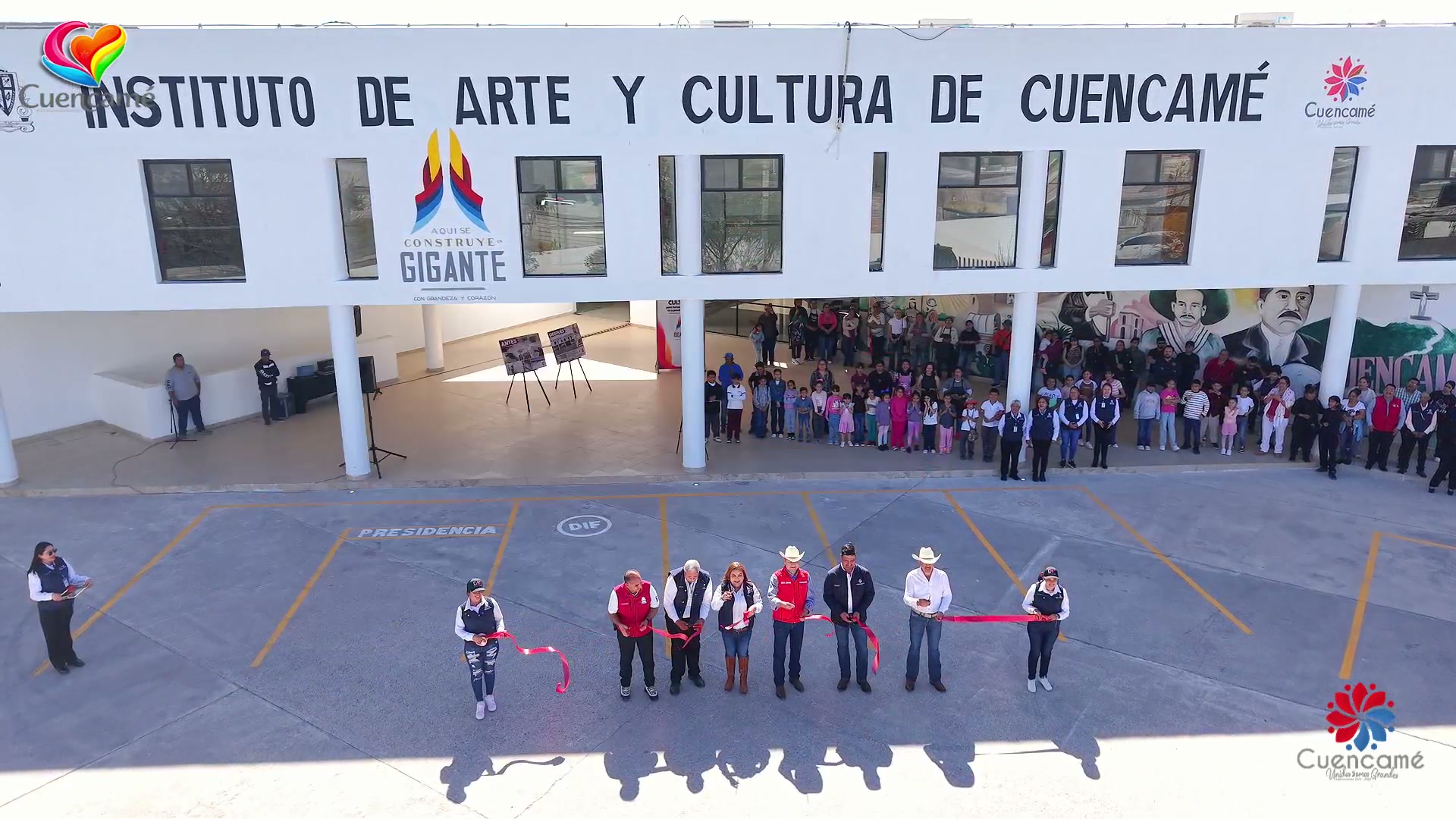 Visita Del Gobernador Del Estado De Durango A Cuencam? Visito Casa De Cultura Y Rastro Mpal