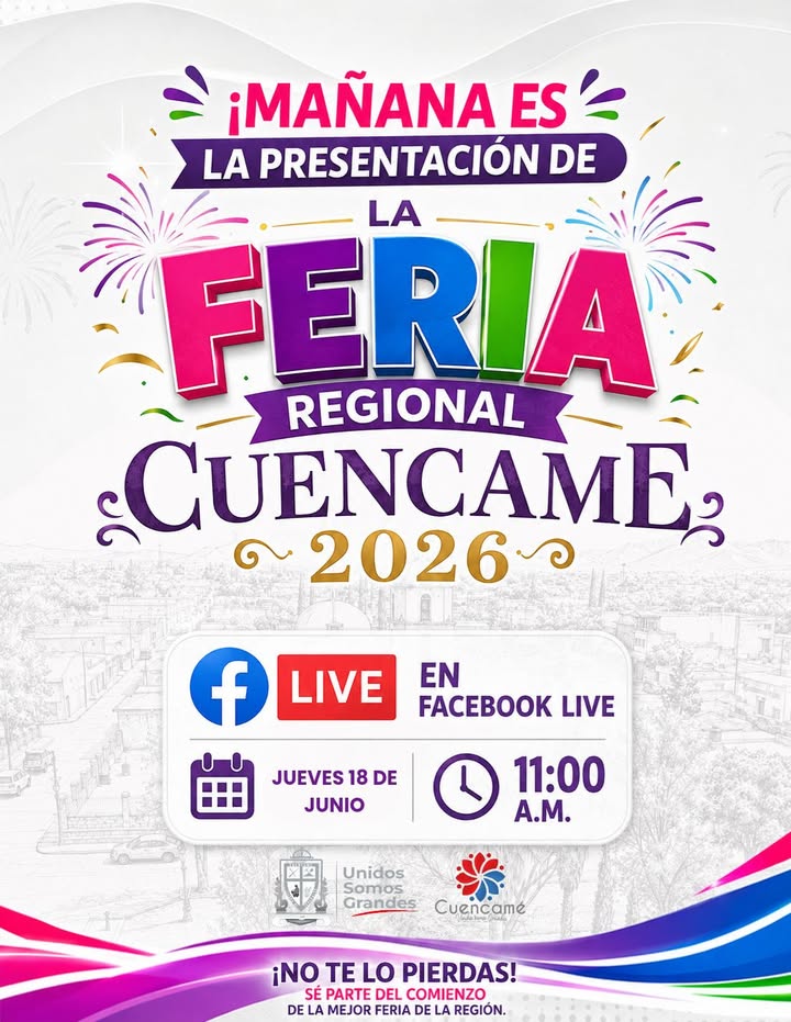 Acompáñanos en nuestra Rueda de Prensa FERECU 2026🩷💜💙💚 ¡Te encantará!