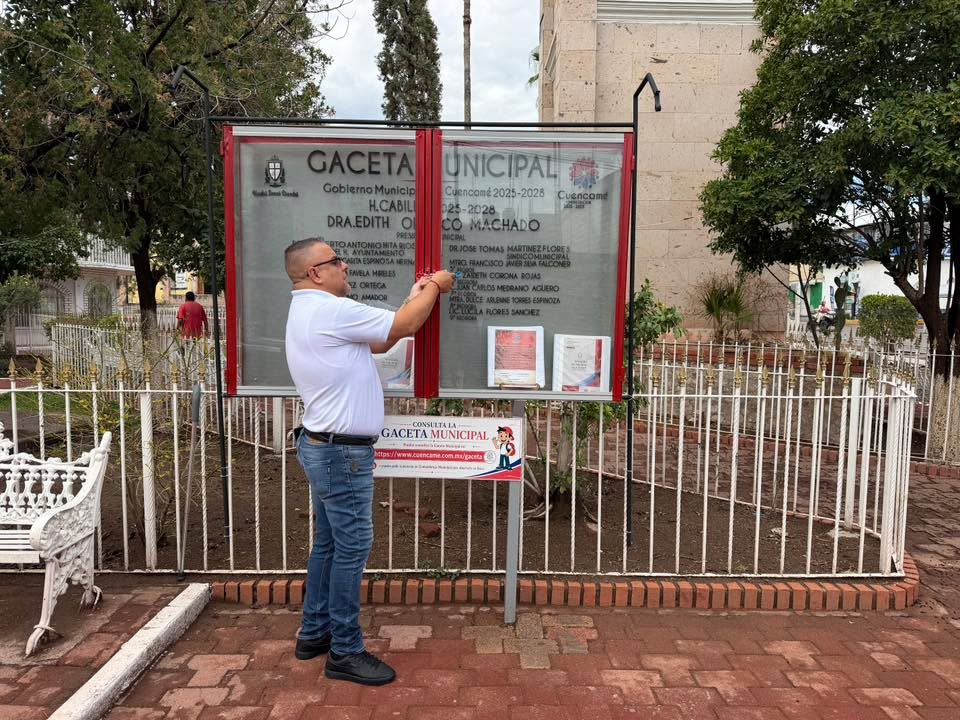 📖🏛️ Ésta mañana se llevó a cabo la colocación del tercer volumen de la #Gaceta #Municipal, ...