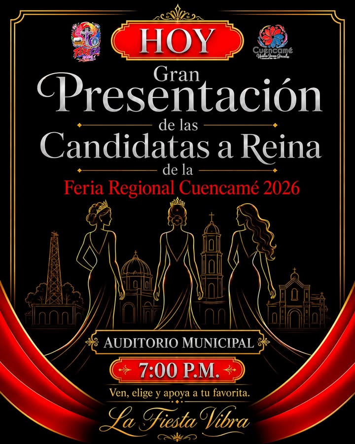 ¡ HOY ES EL GRAN DÍA ! 👸🏻acompáñanos y conoce a las aspirantes de la corona 𝐅𝐄𝐑𝐄𝐂𝐔 𝟐𝟎𝟐𝟔 🎇...