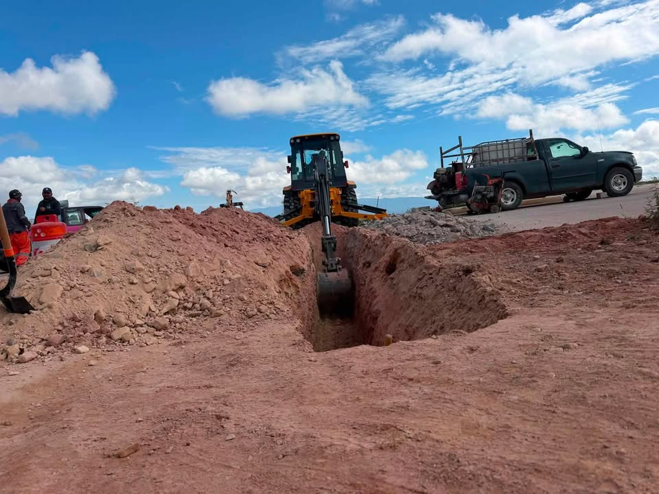 Hoy comenzaron los trabajos de perforación del nuevo pozo de agua potable, una obra que fue ...