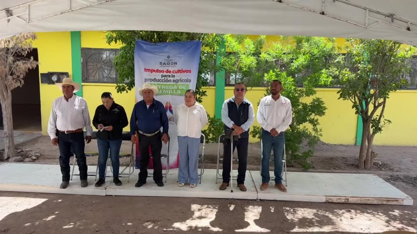 🌾Entrega de semilla para la producción agrícola🌱